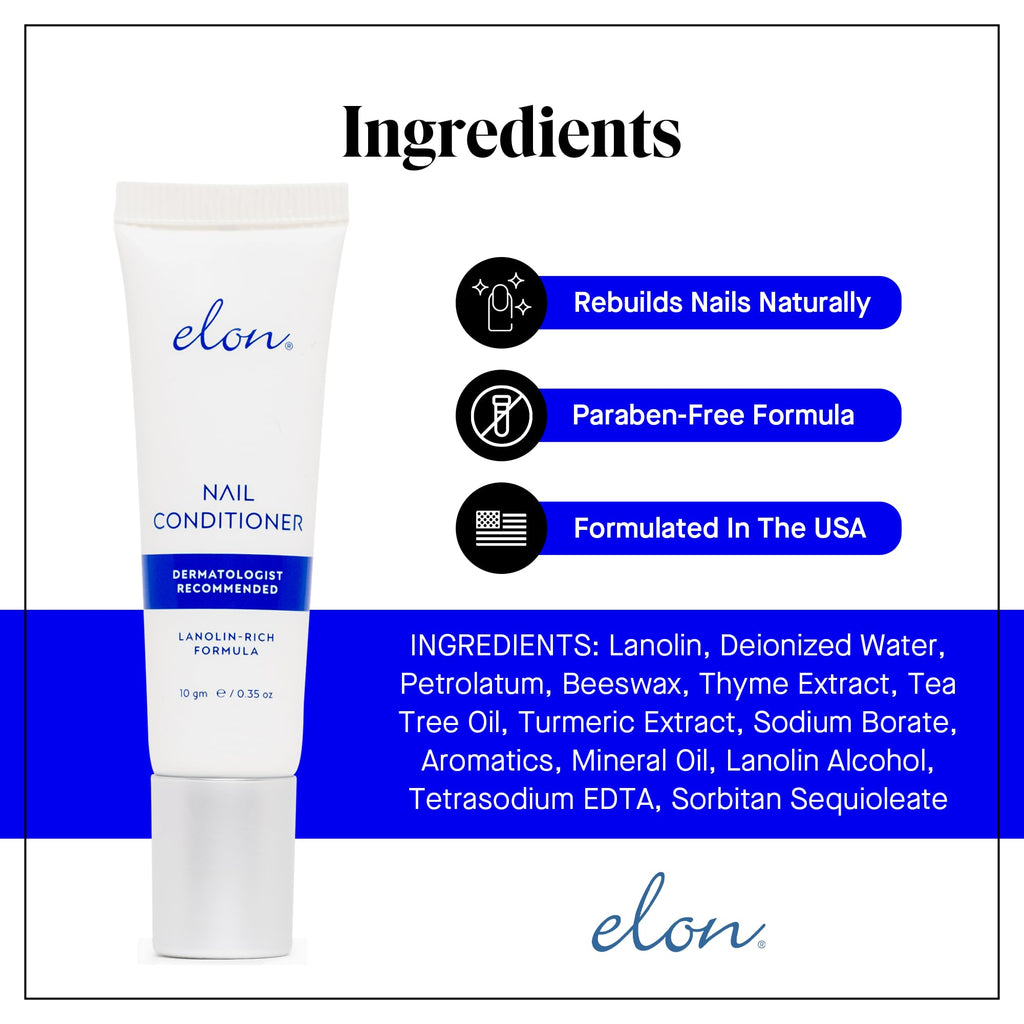 Elon Lanolin-Rich Nail Conditioner and Cuticle Cream