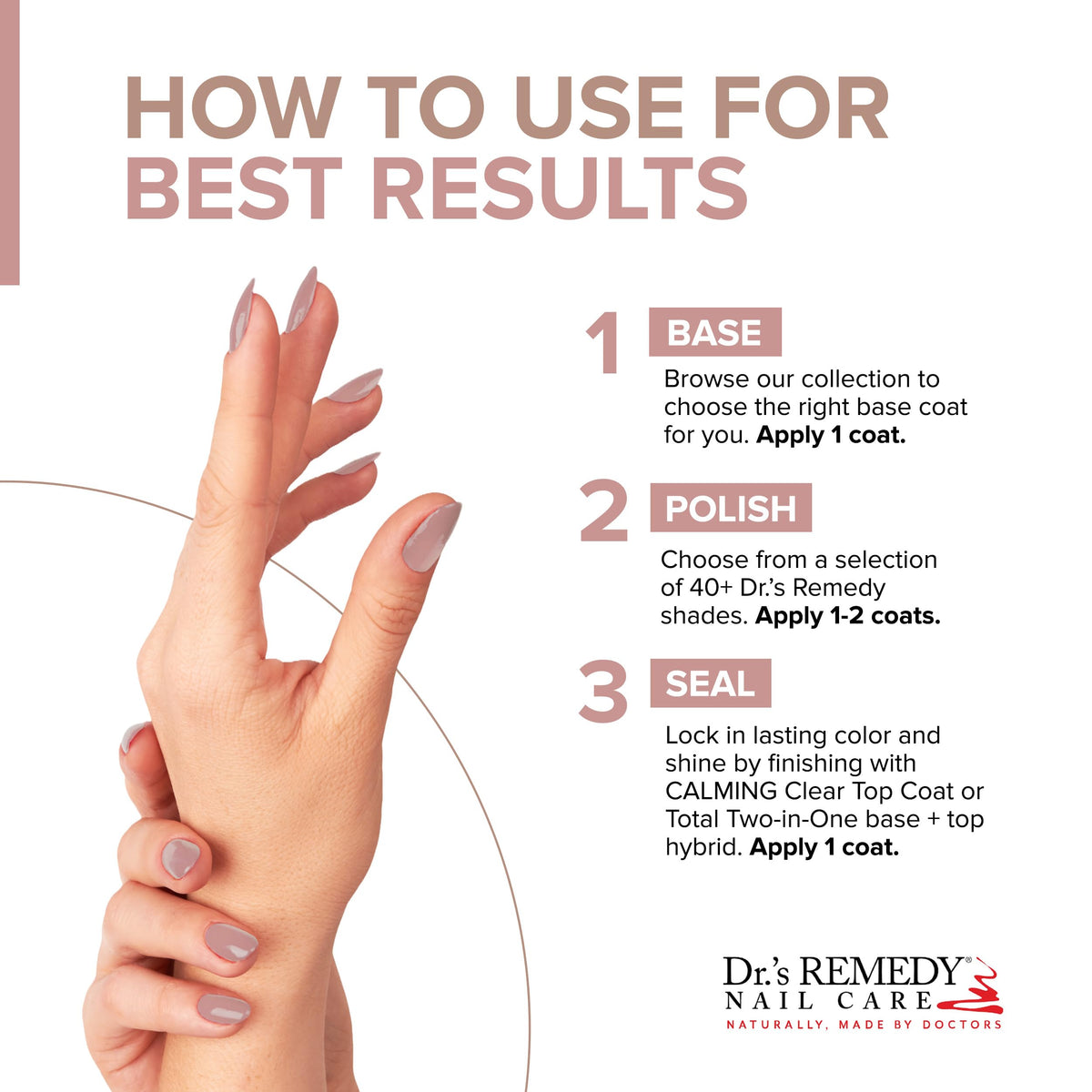Dr.'s Remedy Nail Polish Strengthening Trio