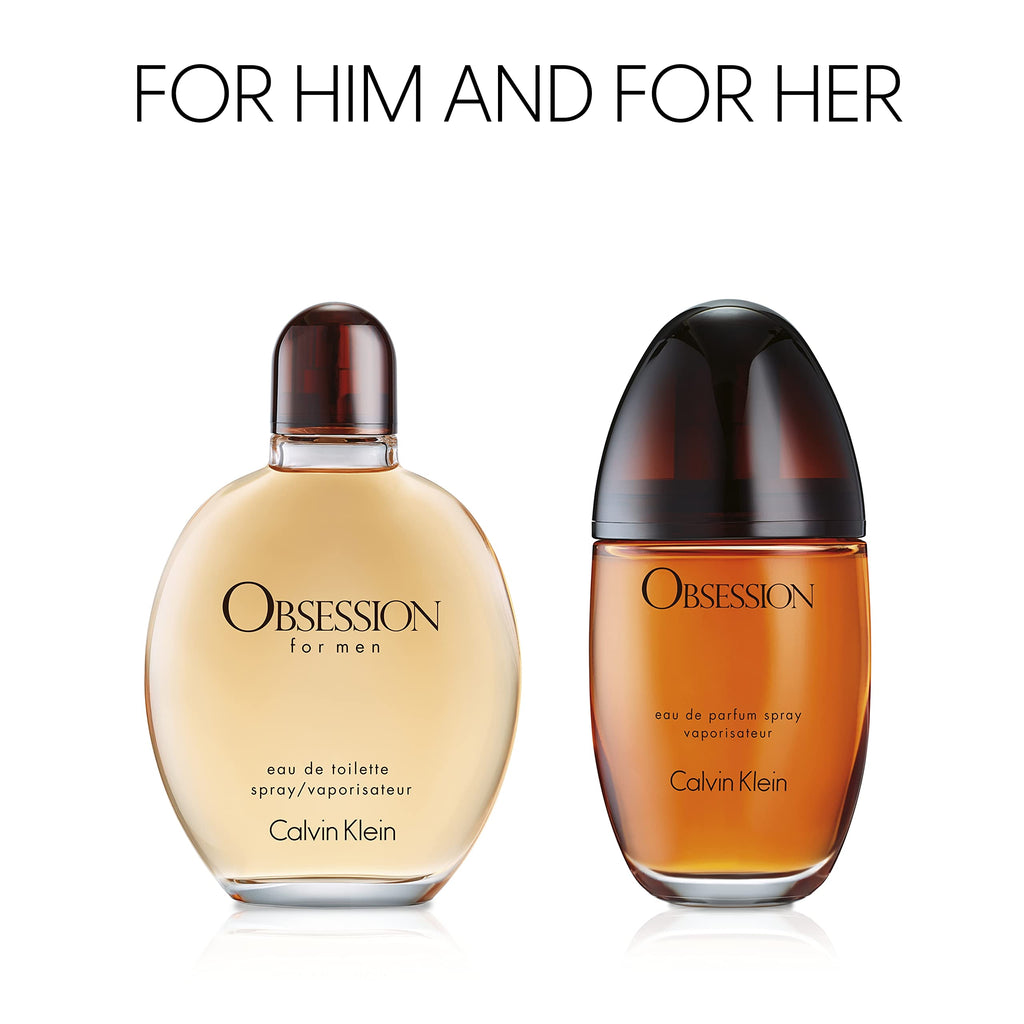 Calvin Klein Obsession Eau de Parfum for Women, Ambery Fragrance