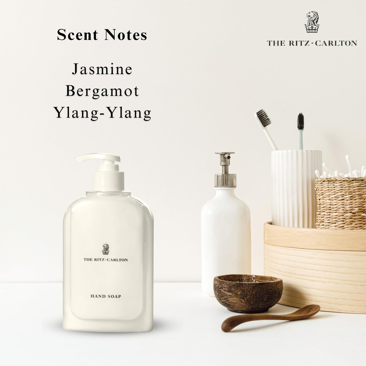 The Ritz-Carlton Luxury Liquid Hand Soap with Jasmine, Bergamot & Ylang-Ylang