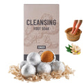 Ginger Herbal Foot Soak Balls with Sichuan Pepper and Angelica Root, 8 Pack