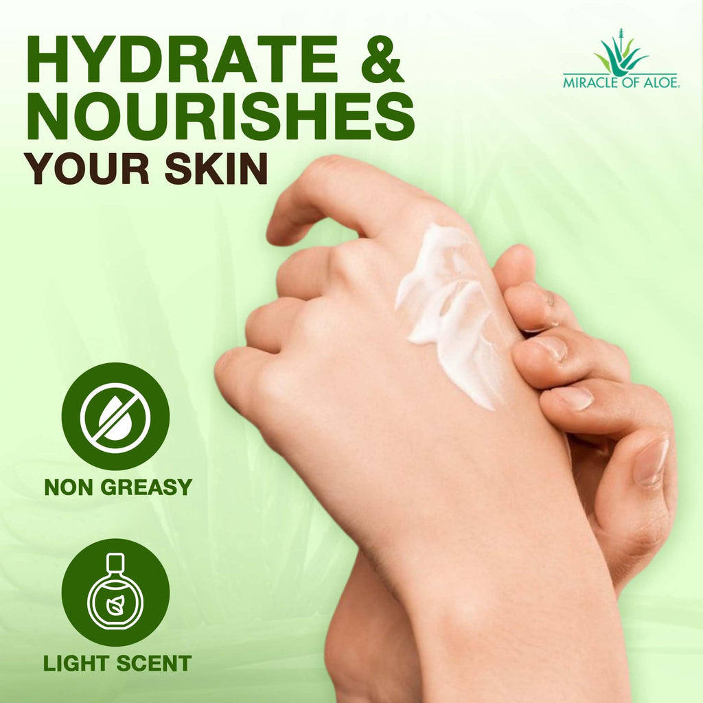 Miracle Hand Repair Cream with 60% Aloe Vera