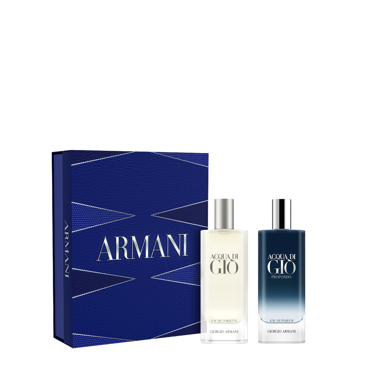 Armani Beauty Acqua di Gio Men's Travel Gift Set, 2-Piece Mini Cologne Set