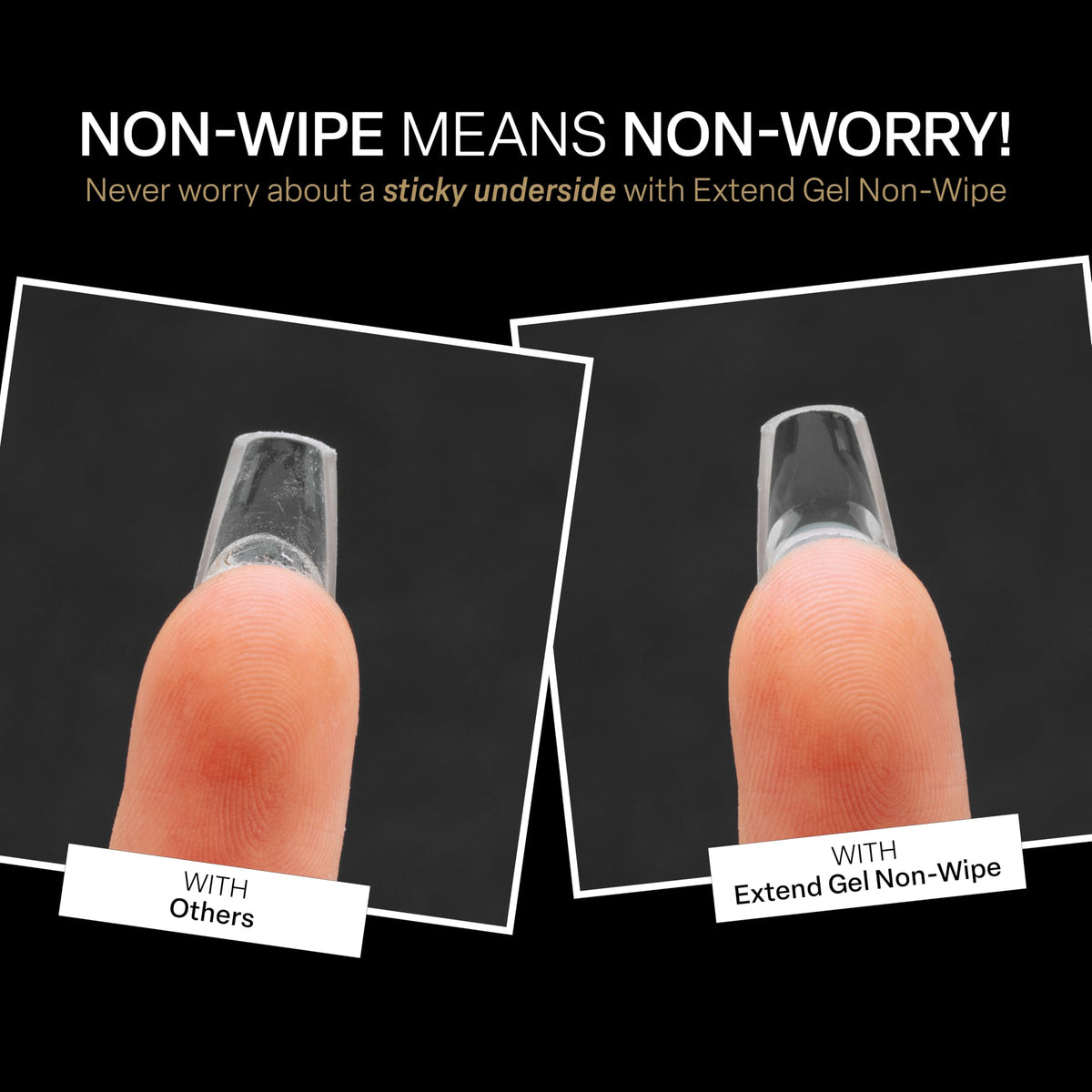 APRÉS Nail Non-Wipe Extend Gel HEMA-Free Gel-X Tips Adhesive 15ml