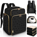 AHZSKE Nail Polish Organizer Backpack with Removable Cases