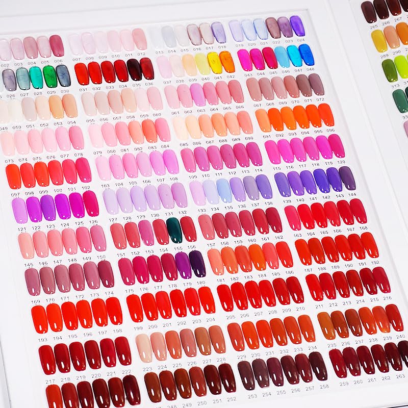 Acycoin2A Extra Large Acrylic Nail Polish Display Book with 528 Slots
