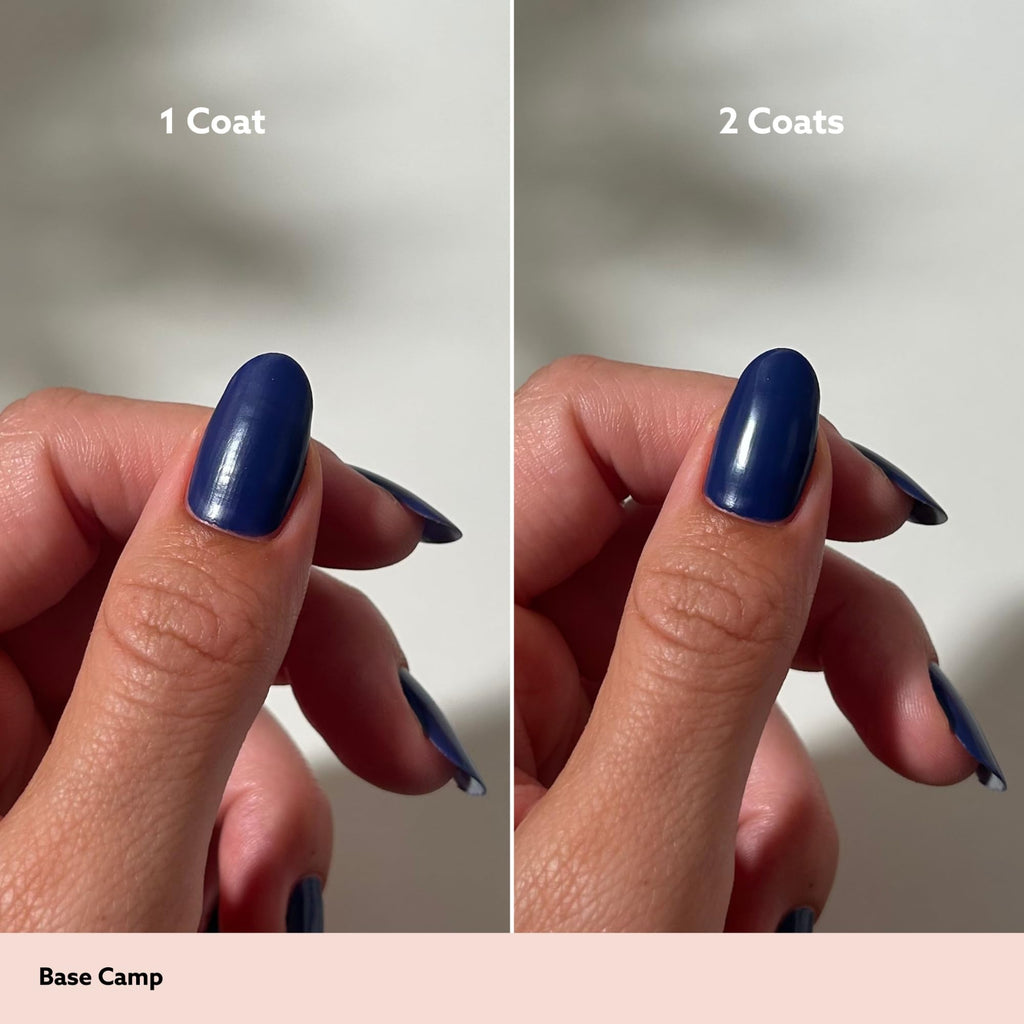 Dazzle Dry Nail Lacquer Step 3 Base Camp Deep Blue Purple 0.5 fl oz