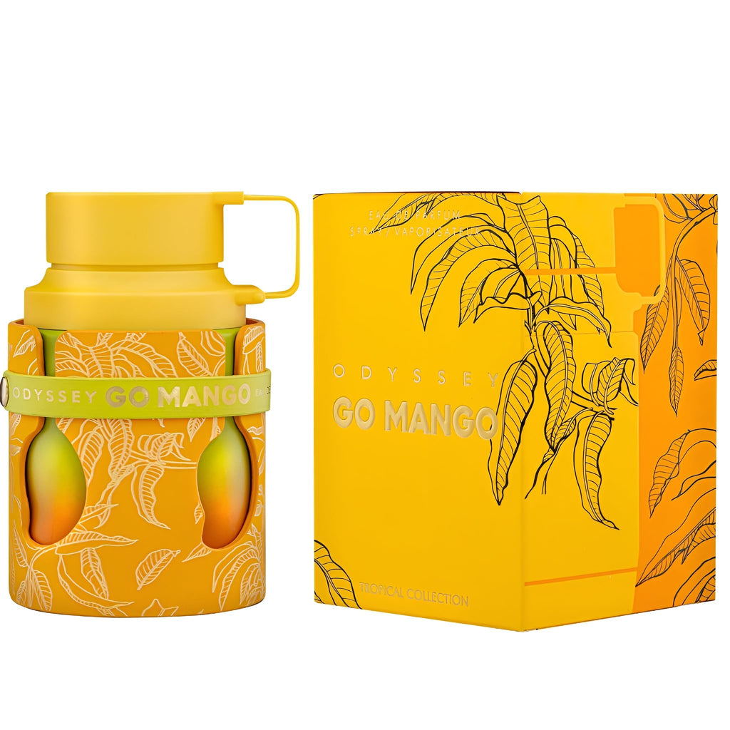 Armaf Odyssey Go Mango Tropical Collection Eau de Parfum Spray, Unisex, 3.4 oz