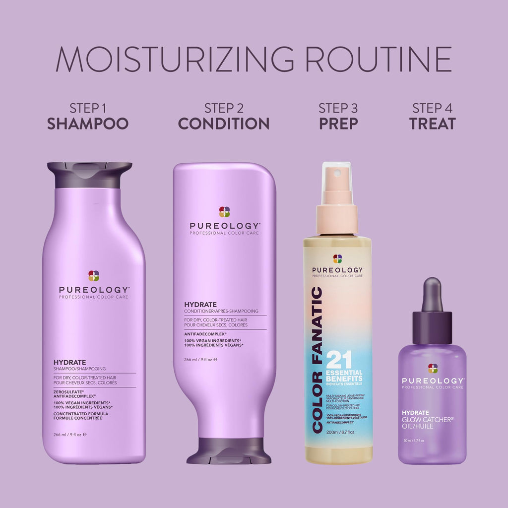 Pureology Hydrate Moisturizing Shampoo for Dry, Color-Treated Hair