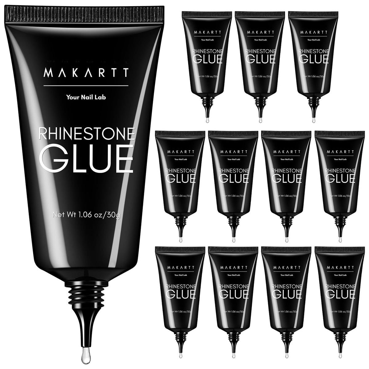 Makartt Nail Art Adhesive Gel for Rhinestones