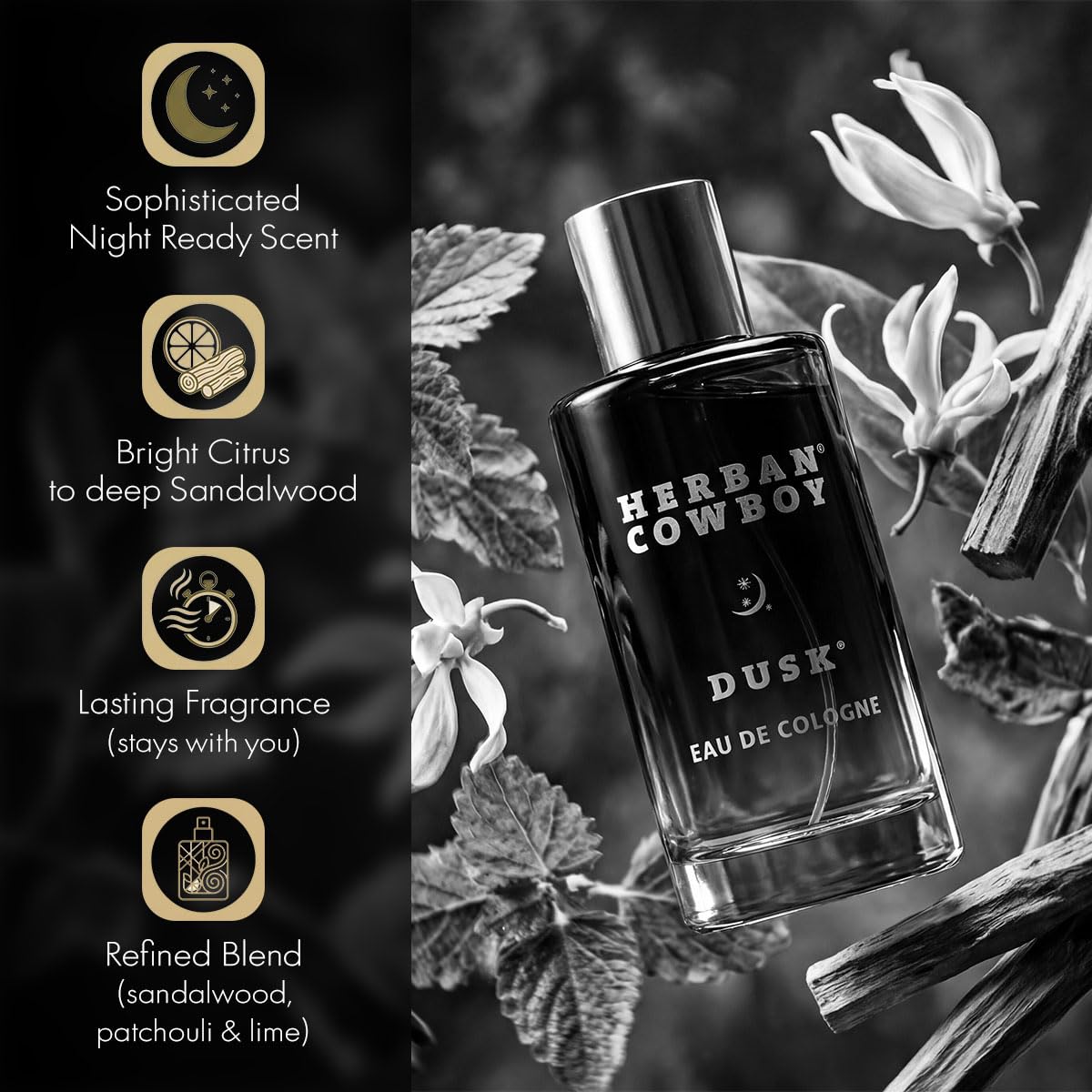 Herban Cowboy Cologne with Essential Oils