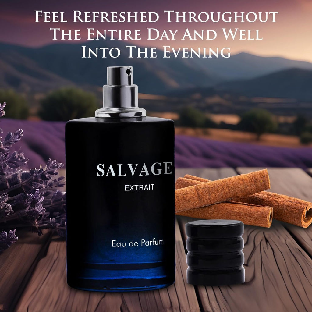 NovoGlow Salvage Extrait Eau de Parfum for Men, 100ml