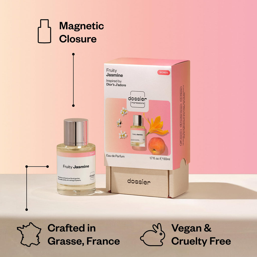 Dossier Fruity Jasmine Eau de Parfum for Women - 1.7 fl oz
