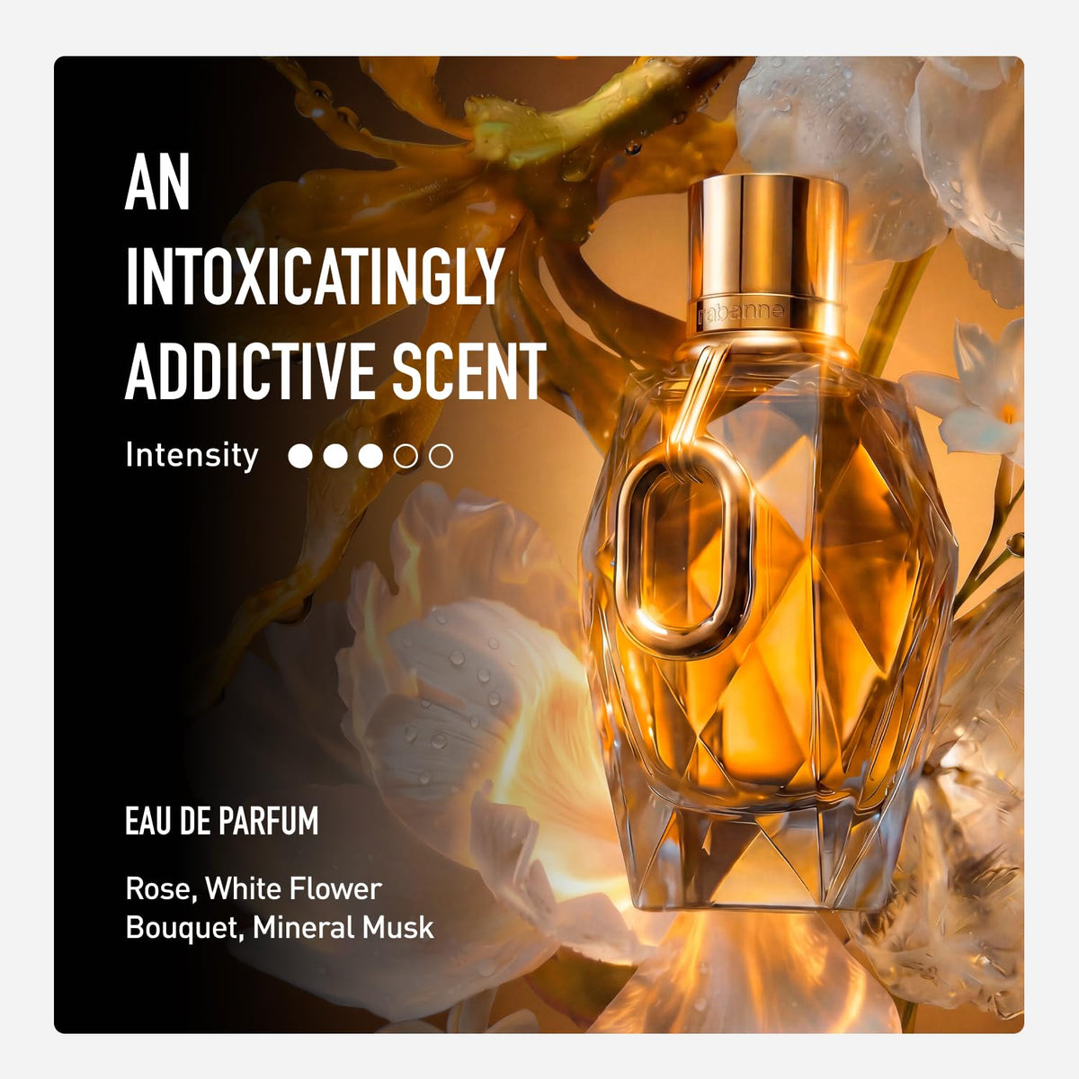 Rabanne Million Gold For Her Mini Gift Set, Floral Fragrance Duo