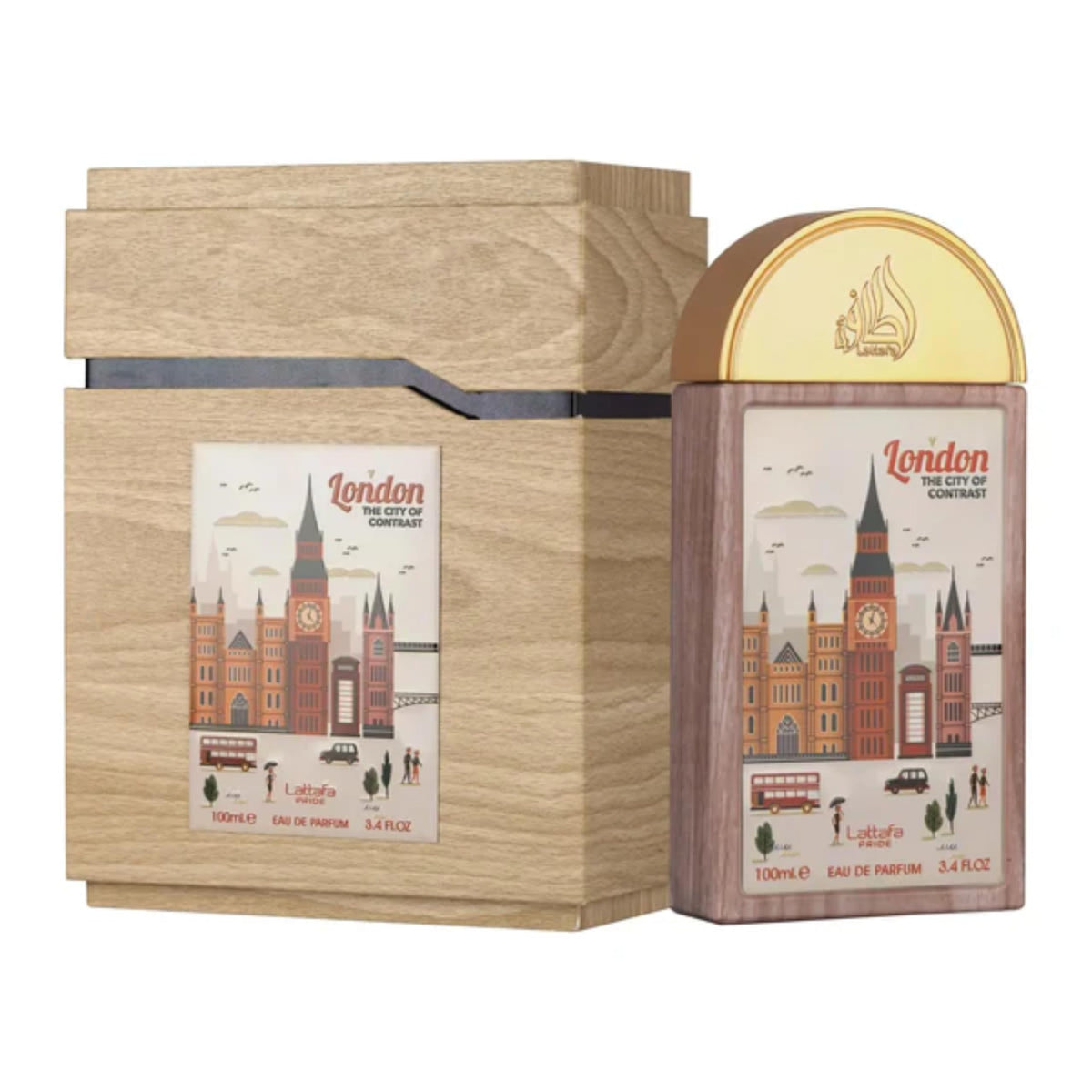 Lattafa Pride London The City of Contrast Eau de Parfum