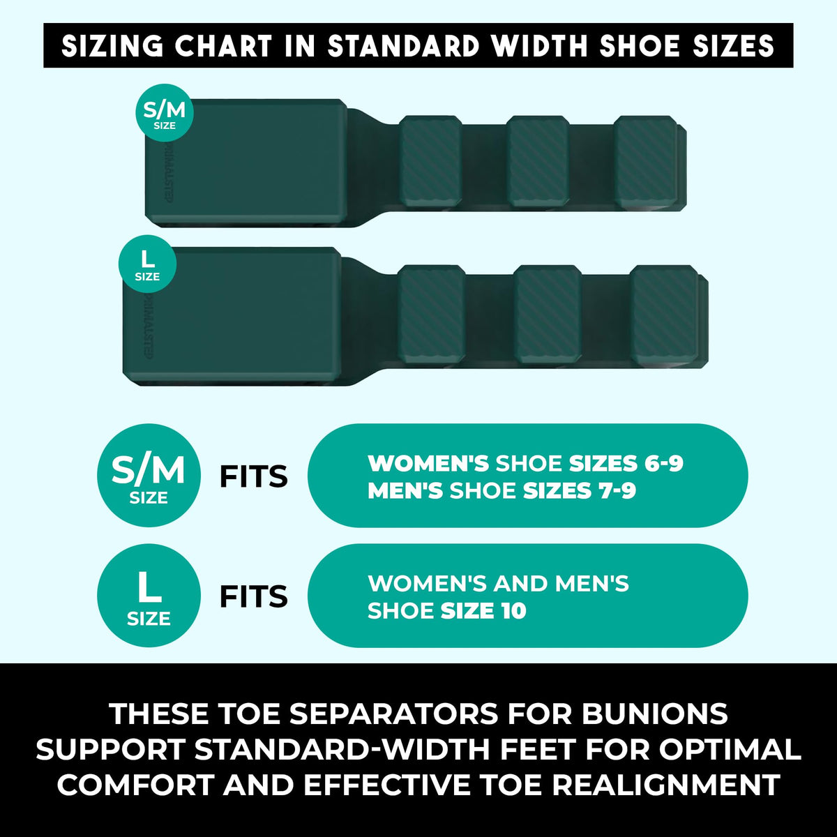 APEX Adjustable Silicone Toe Separators and Spreader