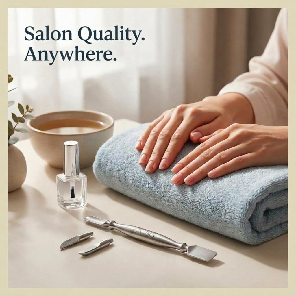 Cuticle-B-Gone Nail Care & Cuticle Remover Tool with 4 Attachments