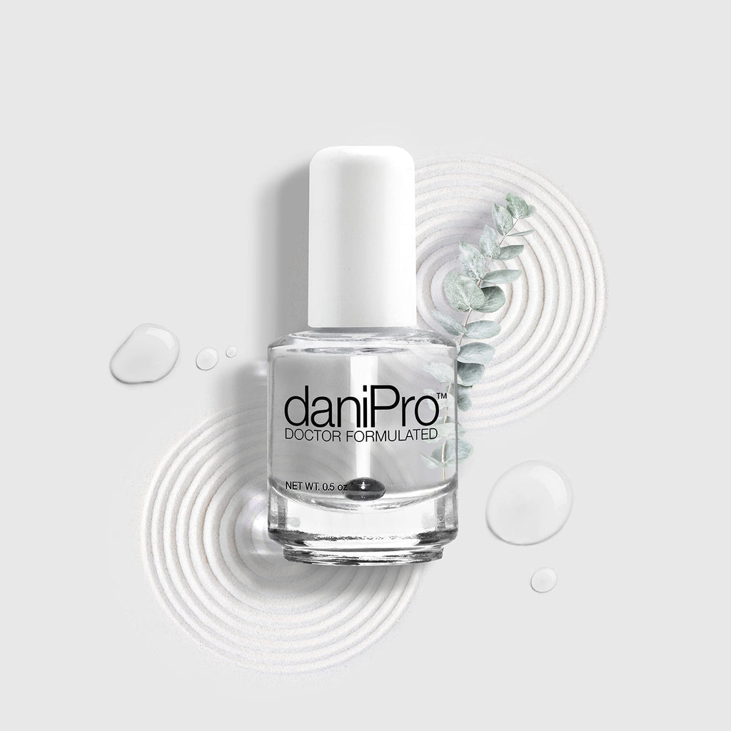 daniPro Doctor-Formulated Clear Base Coat Nail Polish with Biotin