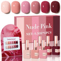 Double Rhythm 6-Piece 15 mL Gel Polish Set