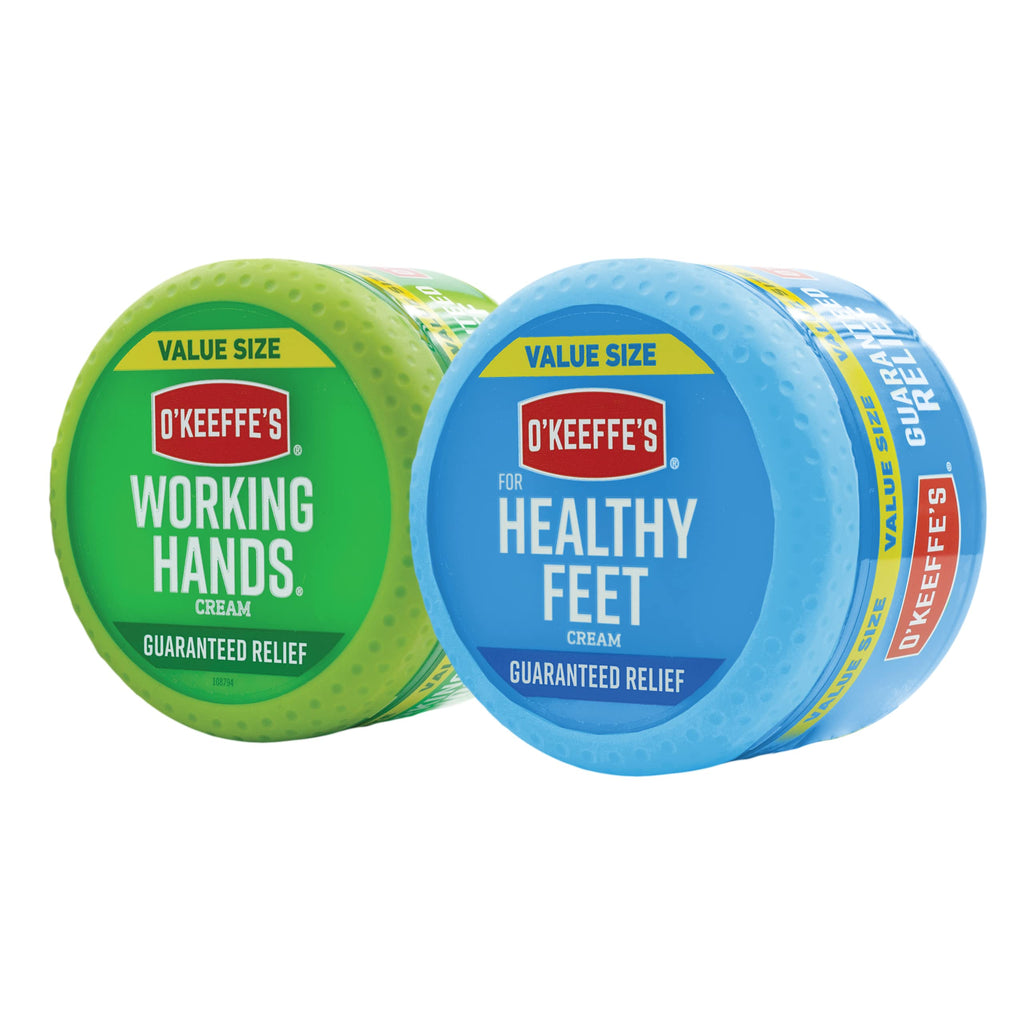 O'Keeffe's Working Hands & Healthy Feet Cream Set, 13.2 oz