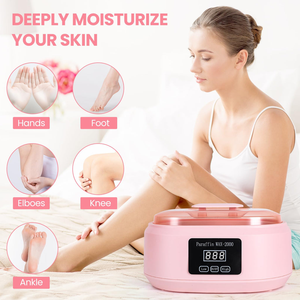 Paraffin Wax Machine Kit for Hands and Feet, 3500ml Hot Wax Bath