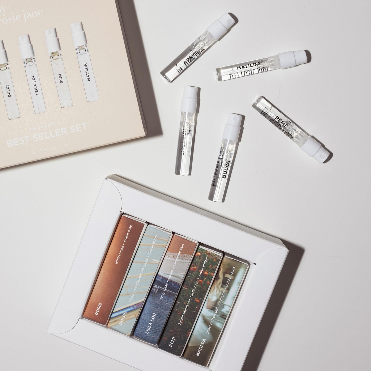 By Rosie Jane Discovery Mini Perfume Set, 5-Piece Travel Size Kit