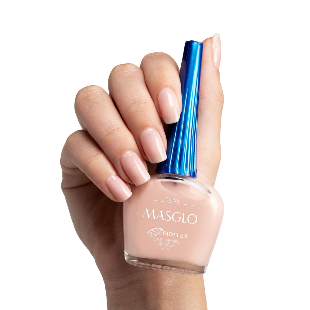 MASGLO Traditional Nail Polish with BIOFLEX Technology