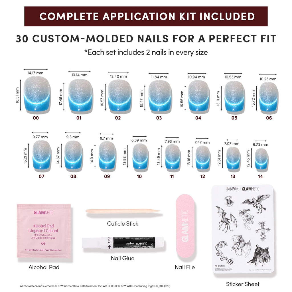 Glamnetic x Harry Potter Officially Licensed Press-On Nails