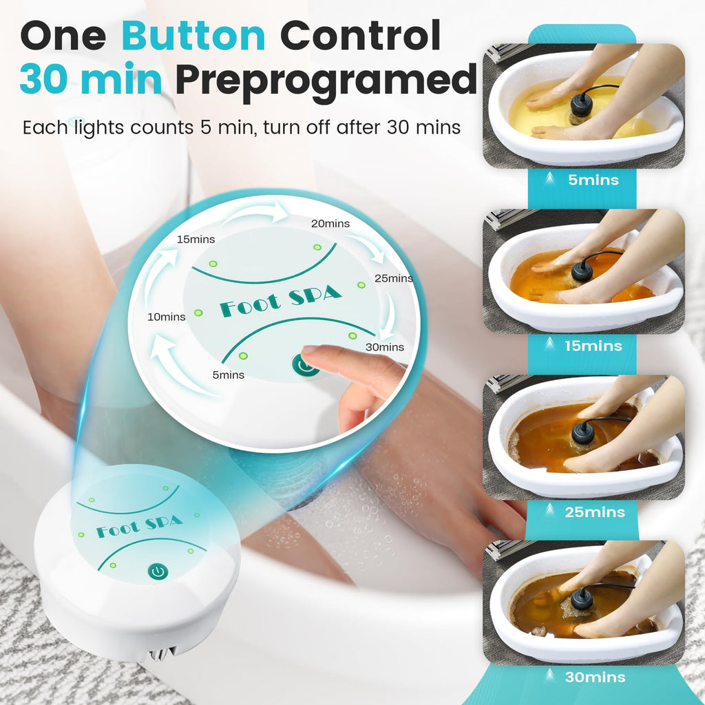 Portable Ionic Foot Detox Machine with 10 Liners