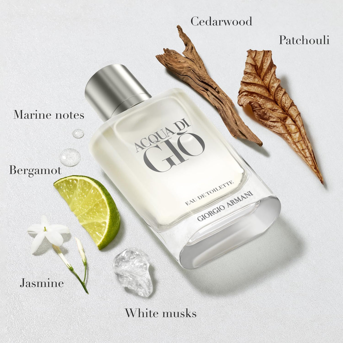 Armani Beauty Acqua di Gio Men's Travel Gift Set, 2-Piece Mini Cologne Set