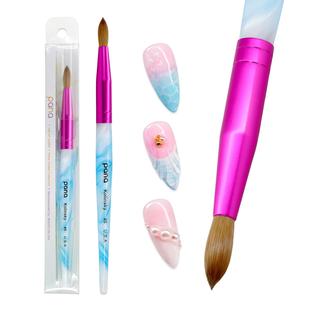PANA USA Pure Kolinsky Hair Acrylic Nail Brush