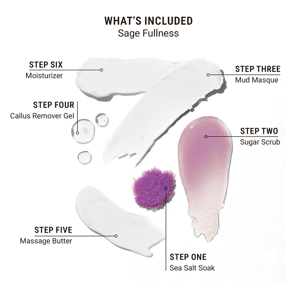 VOESH Pedi in a Box Ultimate 6-Step Pedicure System