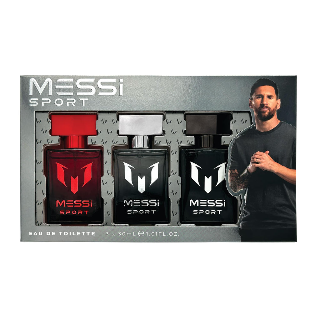 Messi Sport Coffret Black Red Silver Eau de Toilette Spray Set