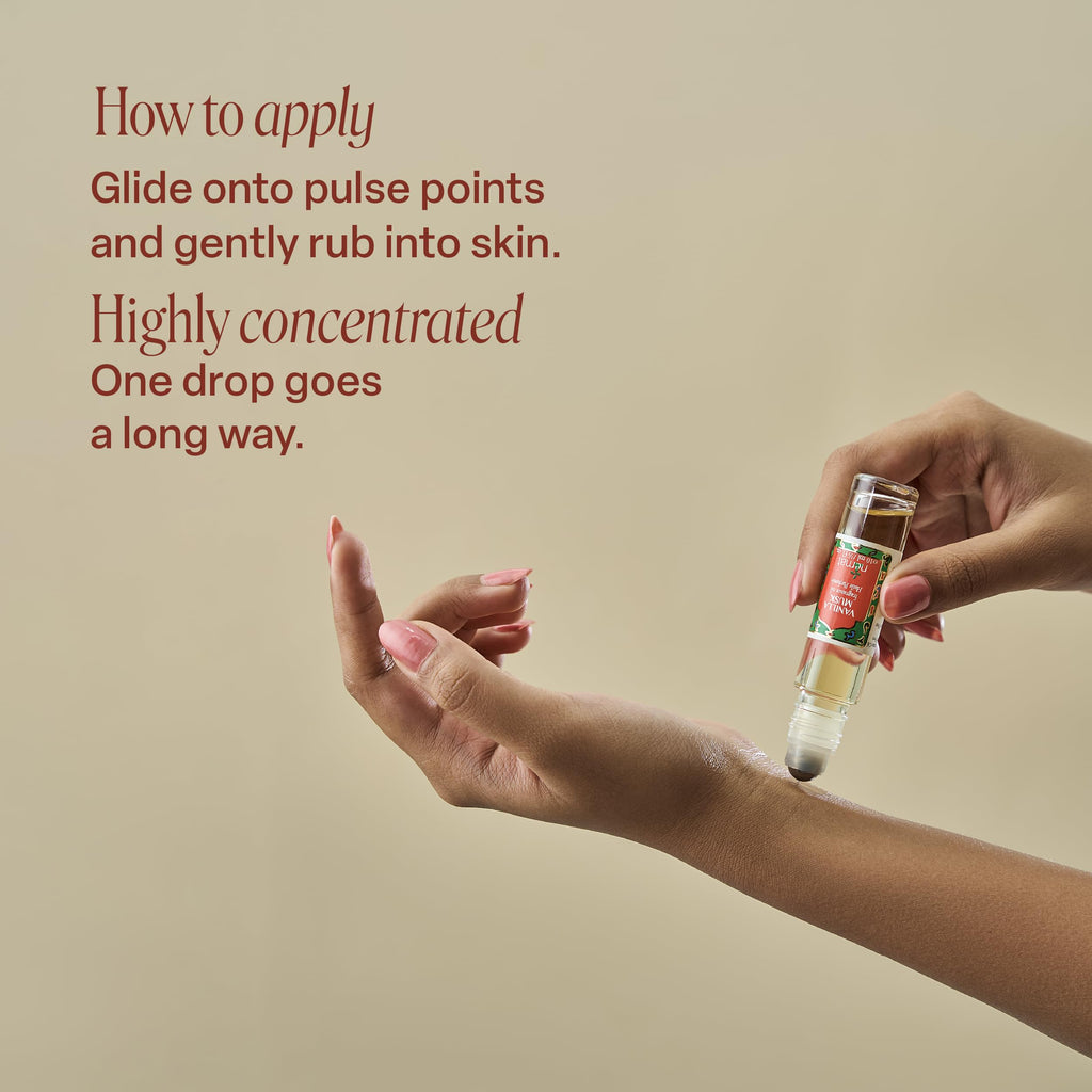 Nemat Vanilla Musk Perfume Oil Roll-On, Alcohol-Free Fragrance
