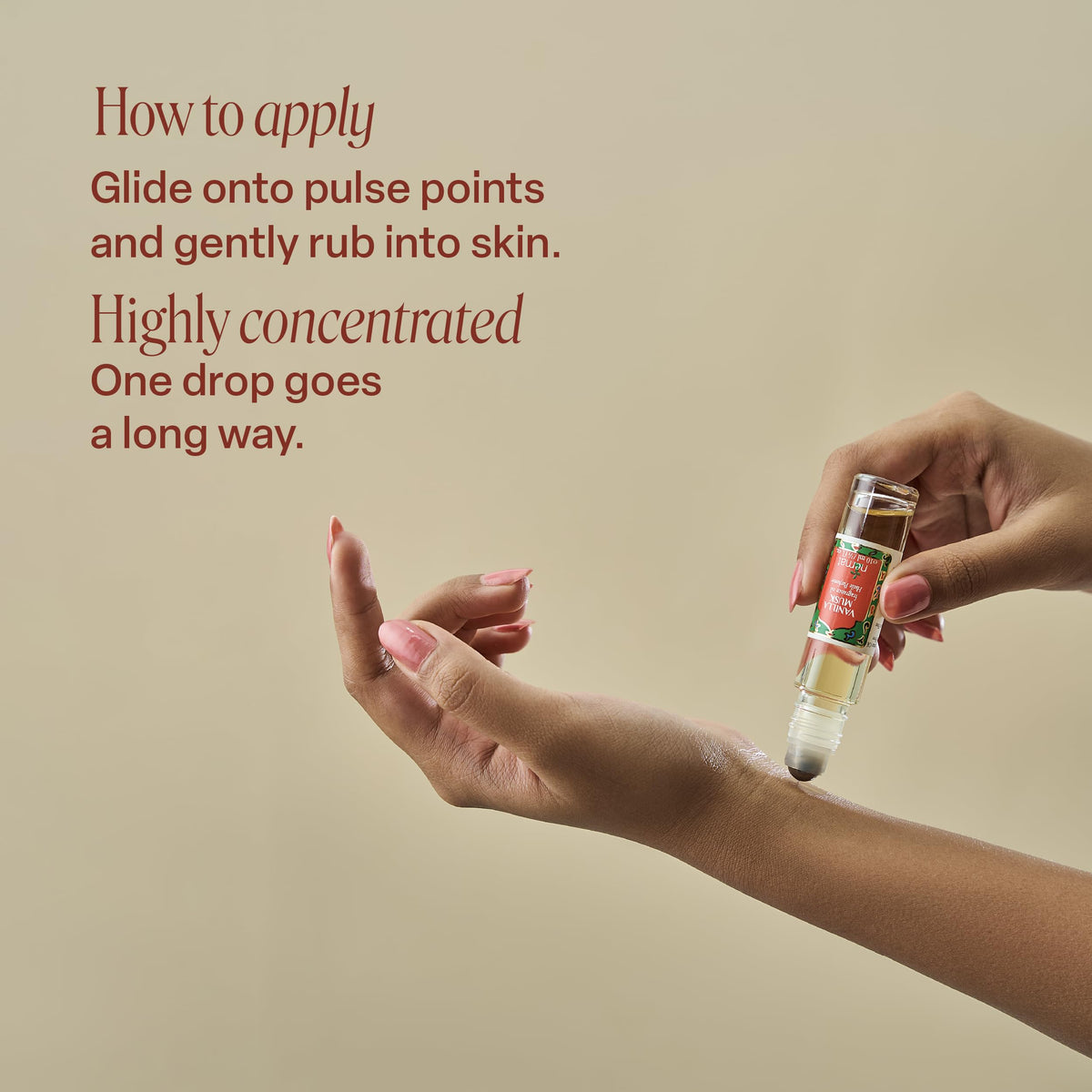 Nemat Vanilla Musk Perfume Oil Roll-On, Alcohol-Free Fragrance
