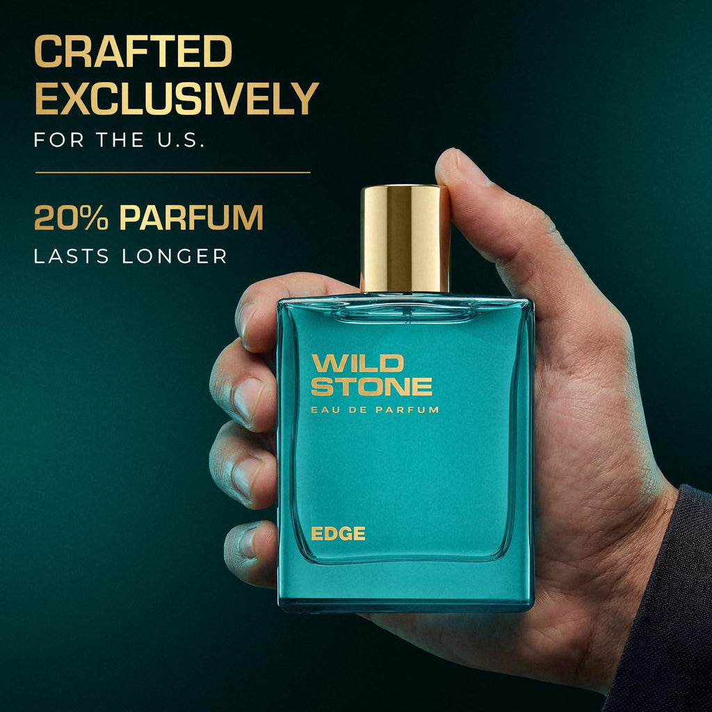Wild Stone Edge Eau De Parfum for Men, 100 ml