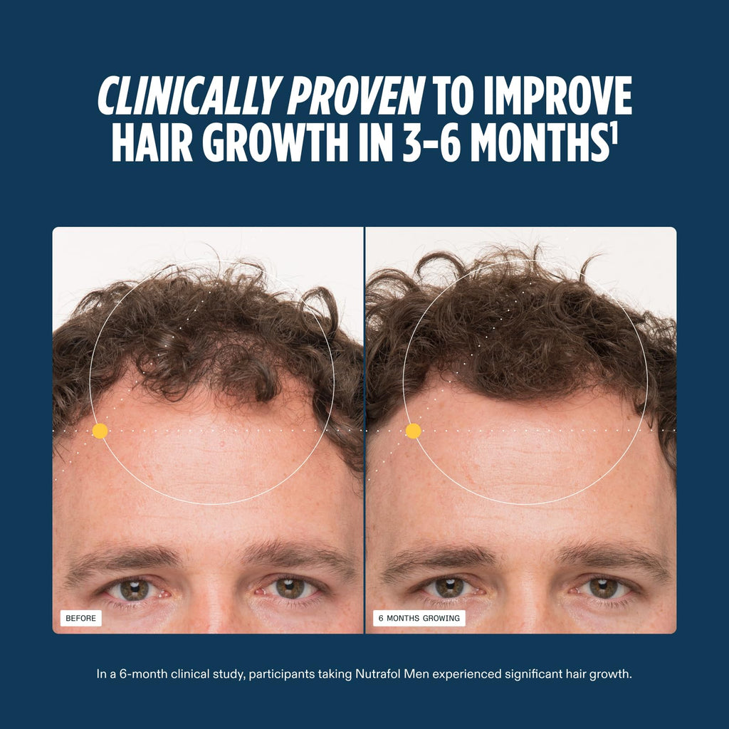Nutrafol Men's Hair Growth Supplements for Thinning Hair
