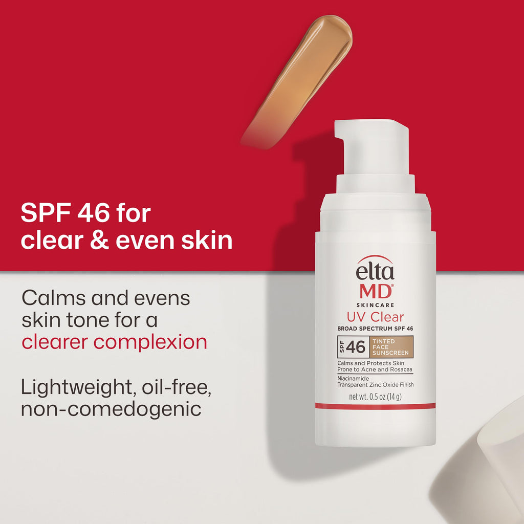 EltaMD UV Clear Face Sunscreen SPF 46, Oil-Free Broad Spectrum