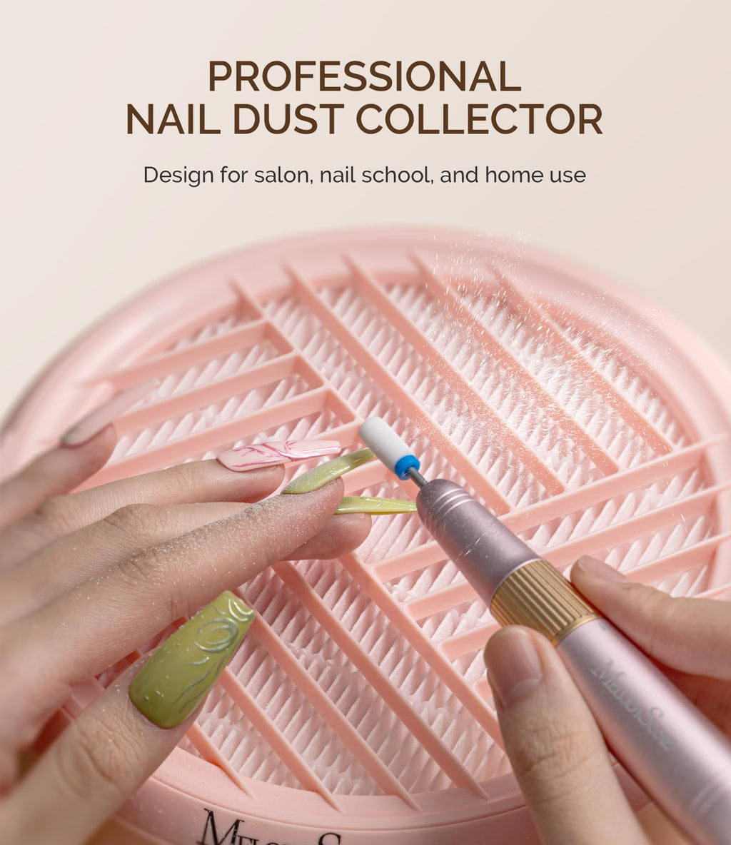 Portable Nail Dust Collector with Reusable Filter