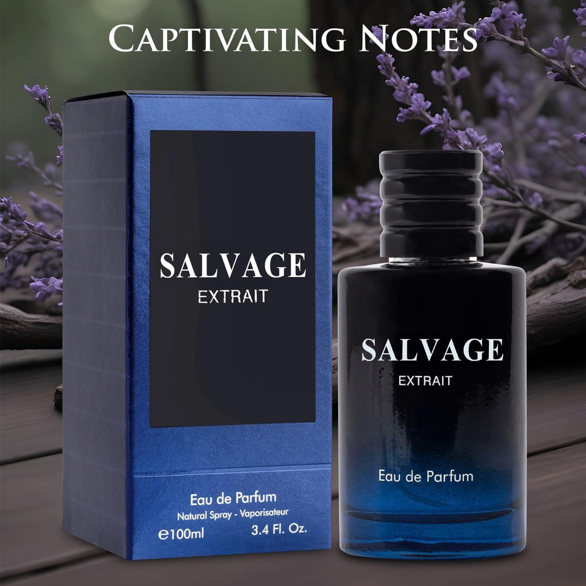 NovoGlow Salvage Extrait Eau de Parfum for Men, 100ml