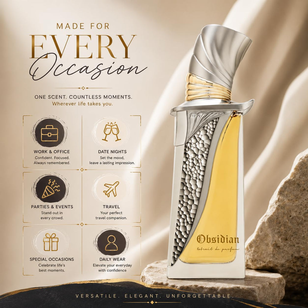 French Avenue Obsidian Extrait de Parfum for Women and Men, 100ml