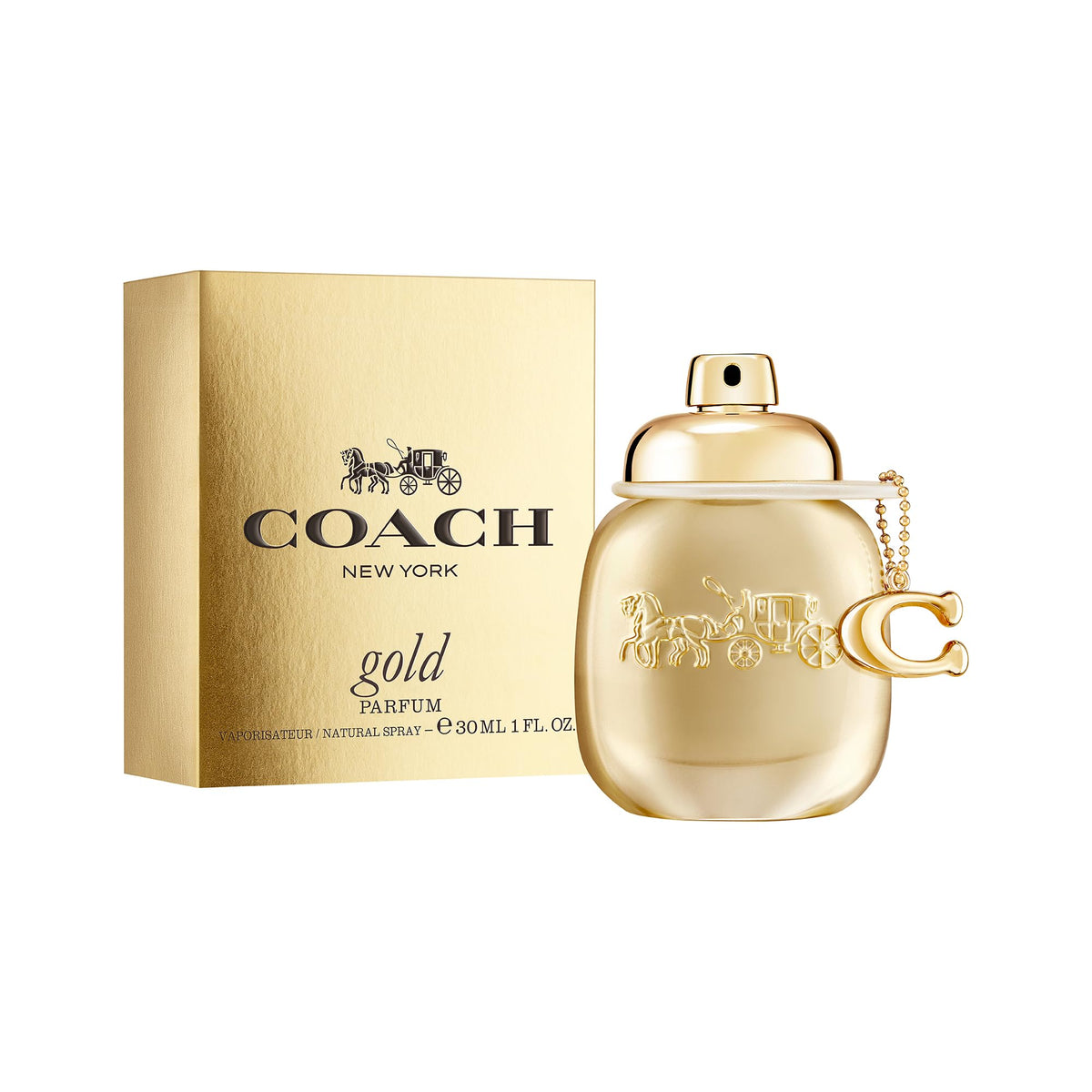 COACH Gold Parfum Women's Perfume - Ambery Floral Fragrance