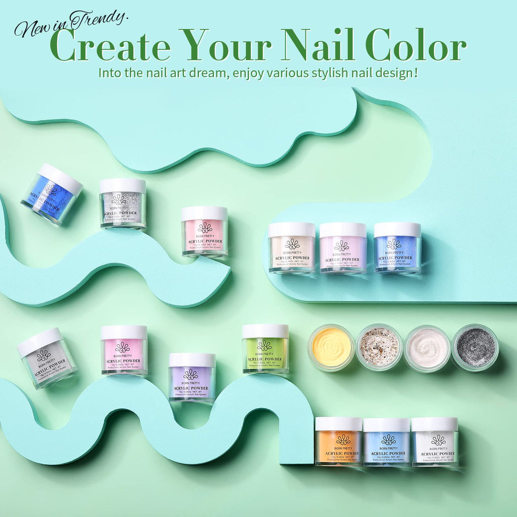 BORN PRETTY Acrylic Powder for Nail Art
