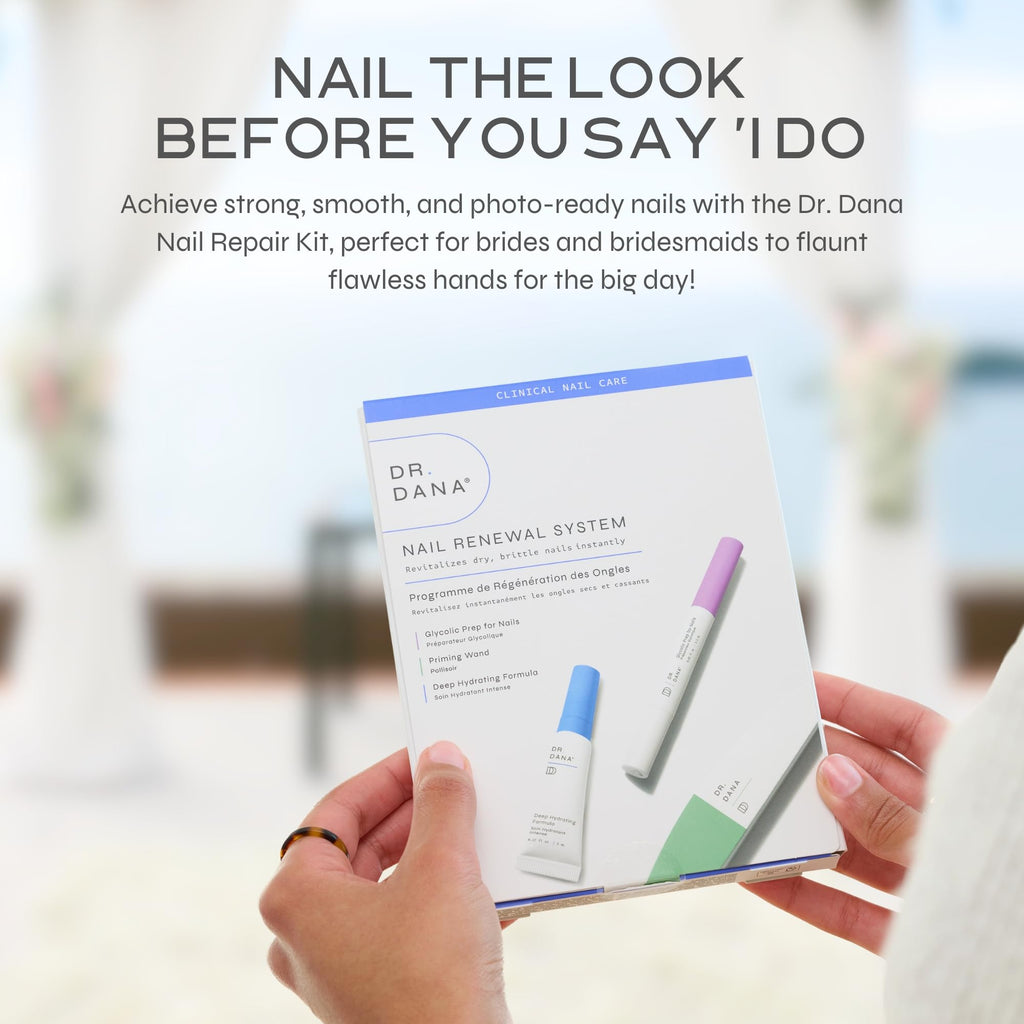 Dr. Dana Nail Repair Kit with Glycolic Acid for Stronger, Shiny Nails