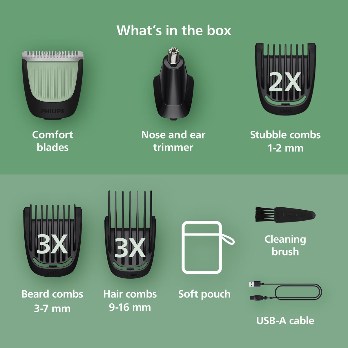 Philips Norelco All-in-One 3000 Series Men's Trimmer