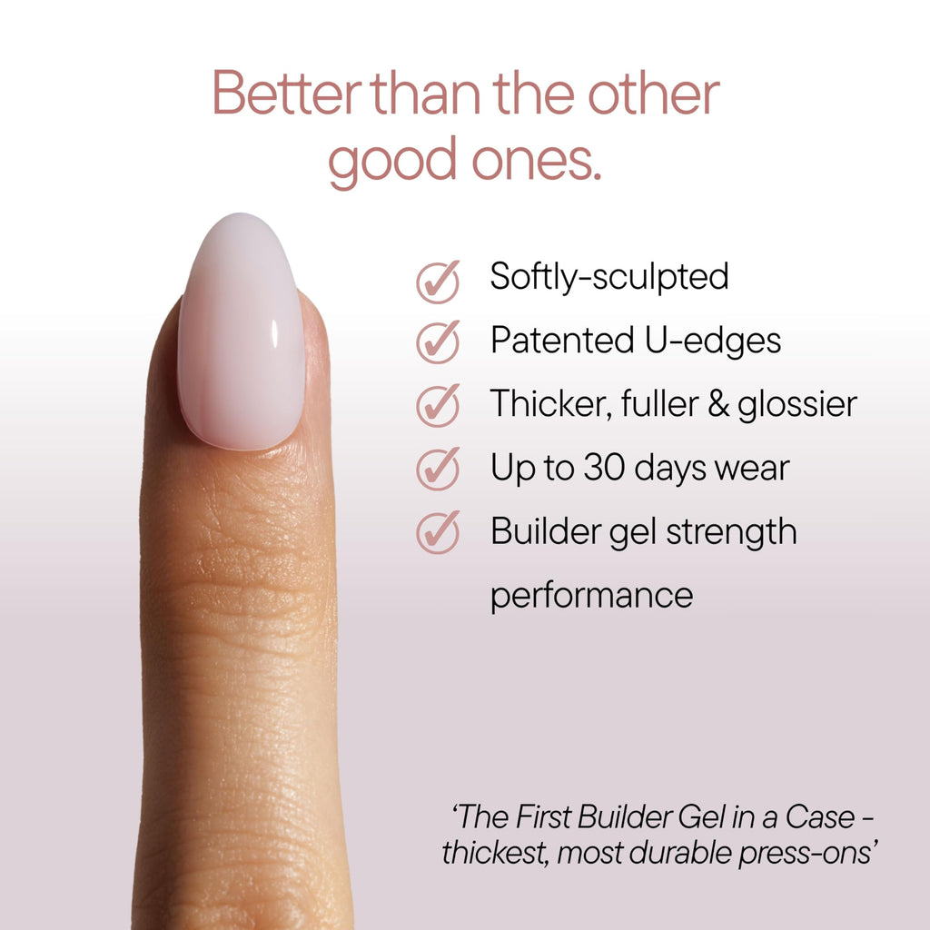 Celebritips Salon U-ltimate Extra Short Almond Press-On Nails Kit