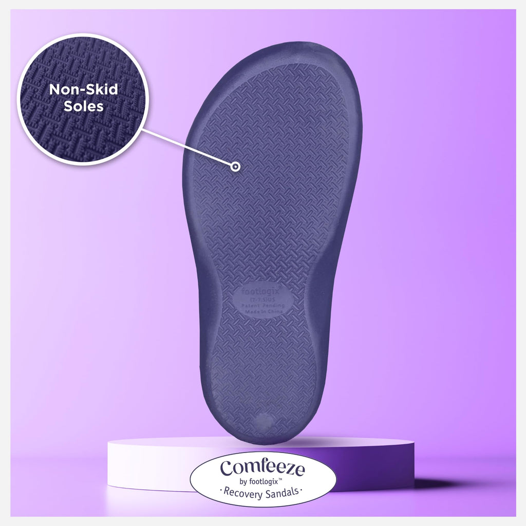 Comfeeze by Footlogix Women's Recovery Sandals with Toe Separator