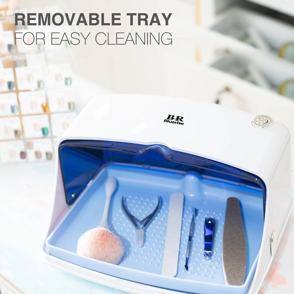 UV Sanitizer Box with 245nm UV Lamp for Phones and Beauty Tools