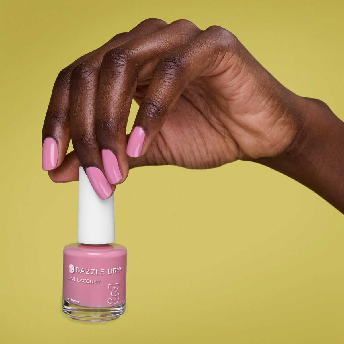 Dazzle Dry Nail Lacquer Step 3 – Picking Peonies, 0.5 fl oz