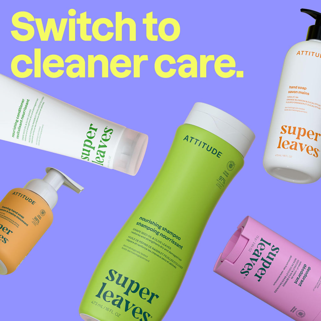 ATTITUDE EWG Verified Liquid Hand Soap, Plant- and Mineral-Based, Vegan